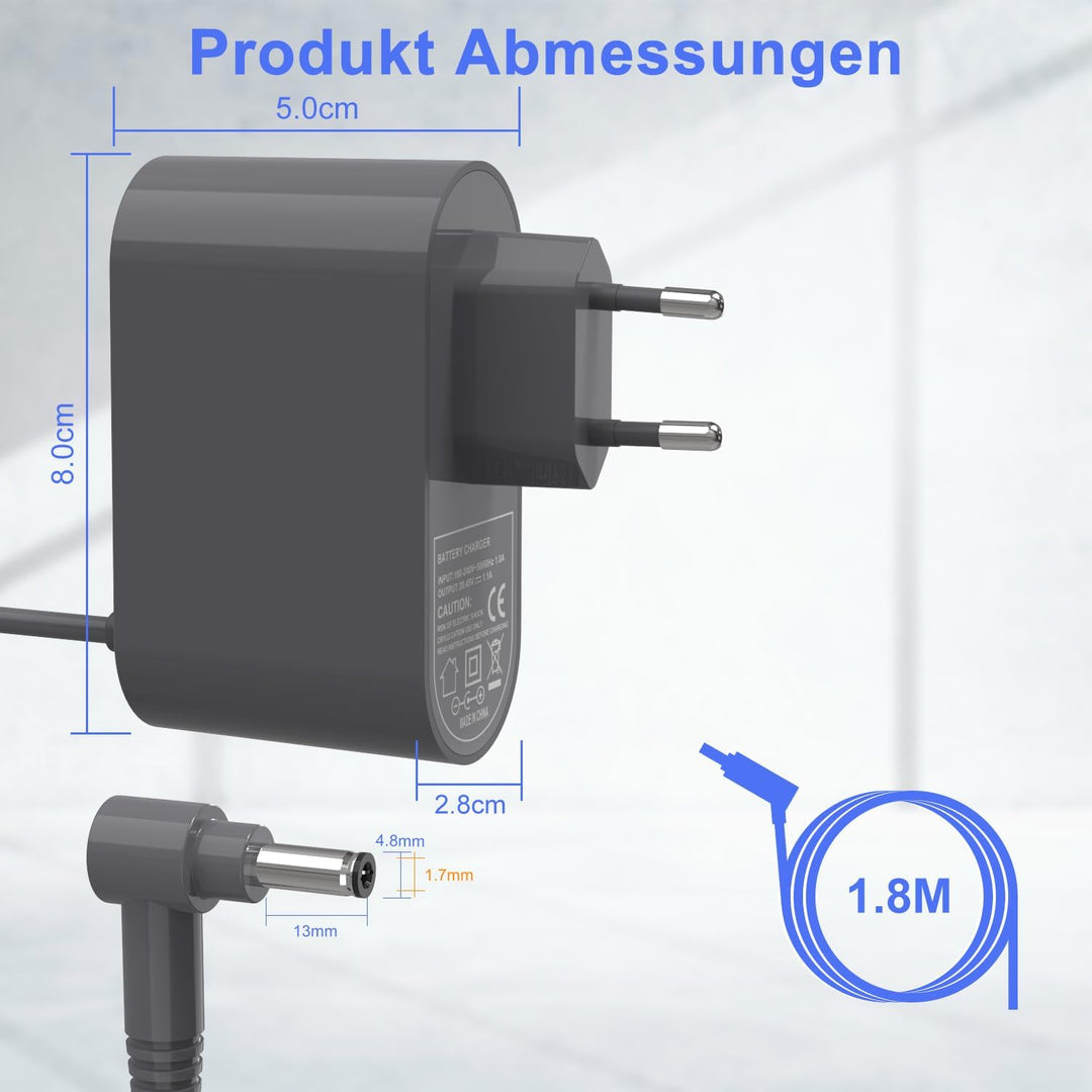 LIANSUM 30.45V Ladekabel Netzteil für Dyson V15 V11 V10 V12 SV22 SV20 SV16 SV15 SV12 SV14 .Absolute