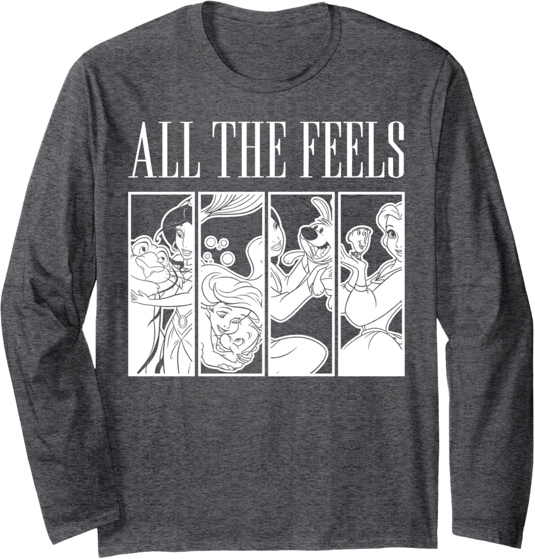 Disney Princess All The Feels Boxes C1 Langarmshirt