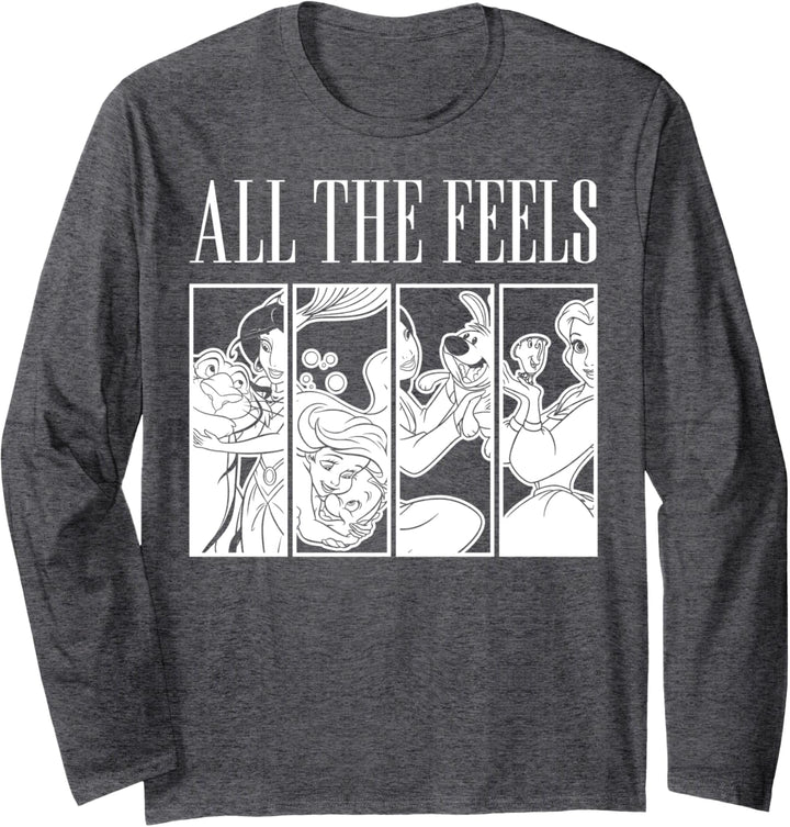 Disney Princess All The Feels Boxes C1 Langarmshirt