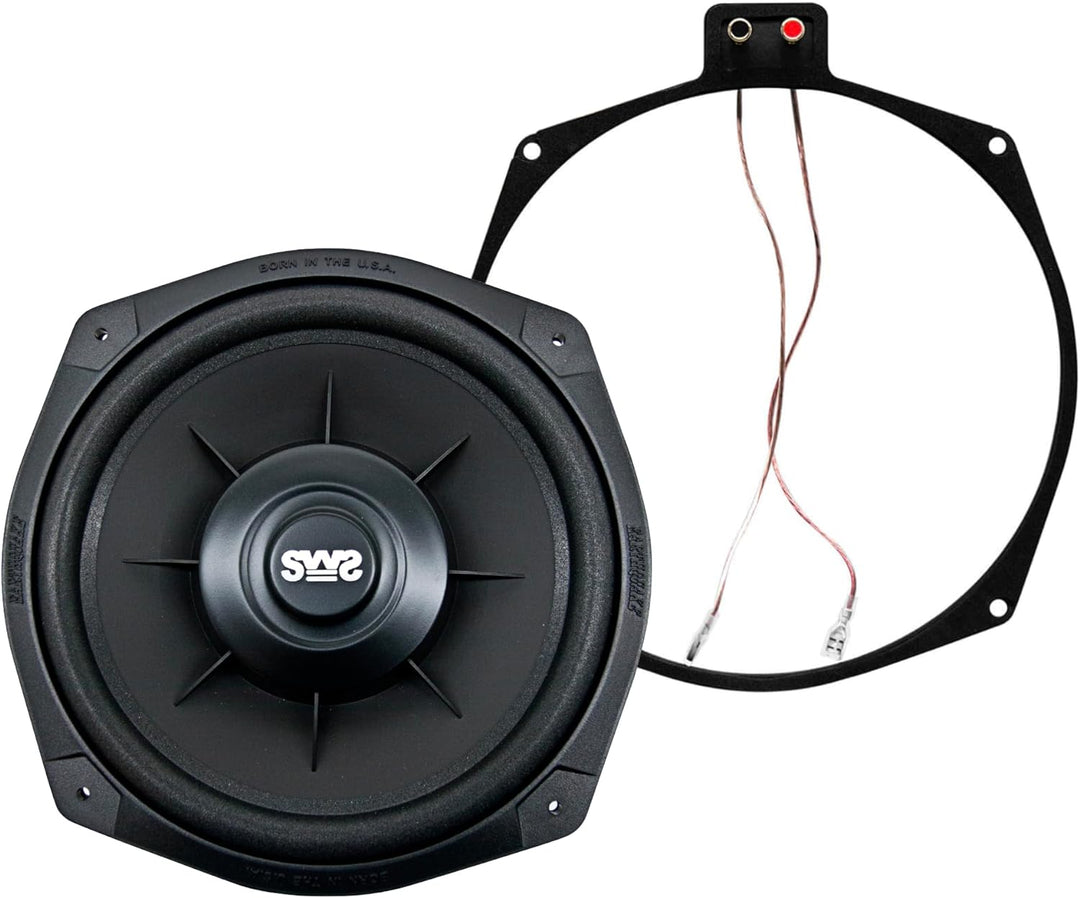 Earthquake Sound SWS-8Xi Tieftönersystem, Untersitz-Subwoofer, 2 Ohm, 1 Stück, 8 Zoll, Schwarz