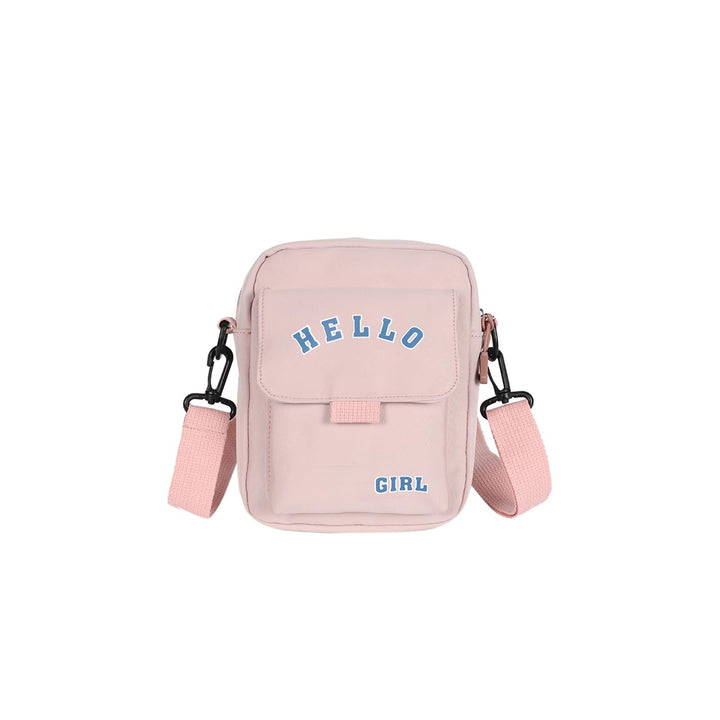 PORRASSO Casual Umhängetasche Mädchen Schultertasche Nylon Schulrachnzen Damen Messenger-Tasche Cros