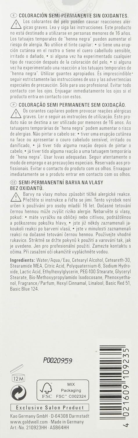 Goldwell Goldw Elumen Play Violet, 120 ml Violet 120 ml (1er Pack), Violet 120 ml (1er Pack)