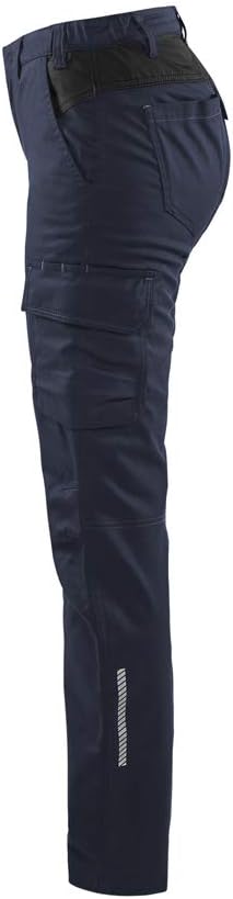 Blakläder Hosenstretch für die Damenindustrie Dunkel Marineblau/Schwarz D19, Dunkel Marineblau/Schwa