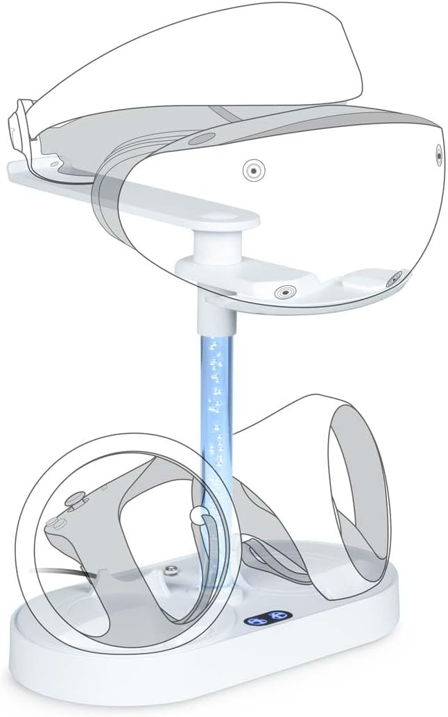 Ständer und Ladestation für Playstation VR2 Kopfhörer und Controller