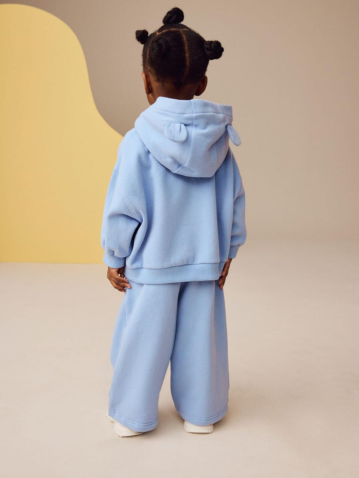 NEXT Mädchen Standard Kapuzenjacke 62-122 62-68 Blau, 62-68 Blau