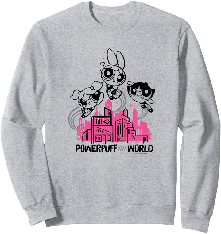 Powerpuff Girls Powerpuff the World Sweatshirt