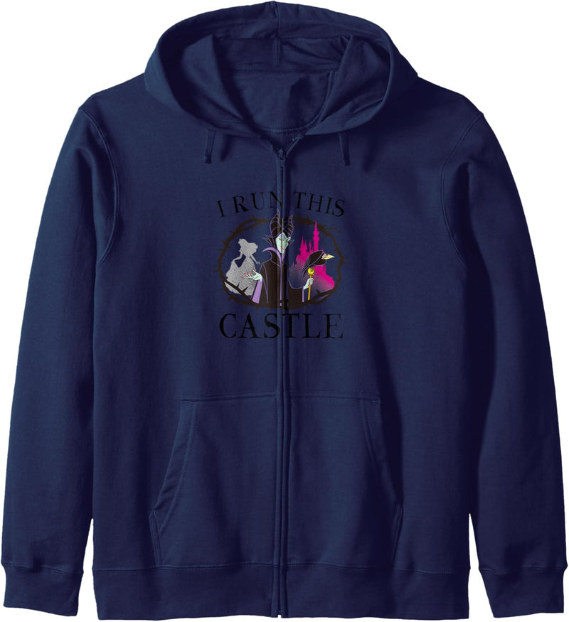 Disney Sleeping Beauty Maleficent Runs This Castle Kapuzenjacke