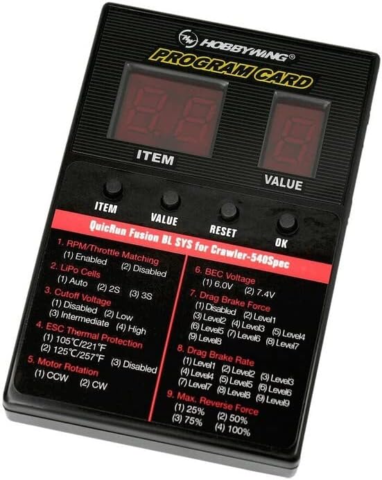 HobbyWing HW30120401 Automodell Brushless Antriebsset