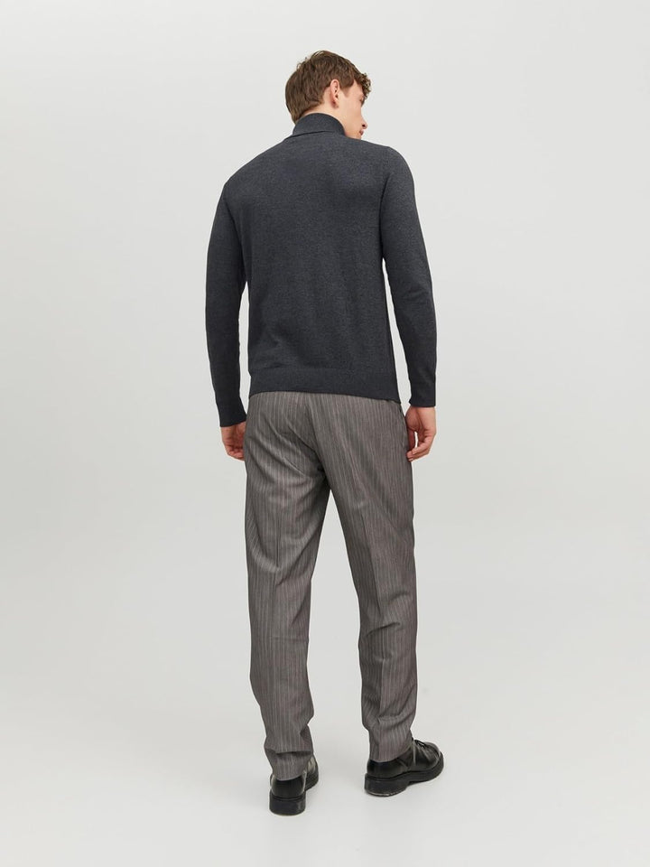 JACK & JONES Herren Strickpullover Rollkragenpullover JJ Eemil Knit Roll Neck M Grün (Rosin), M Grün