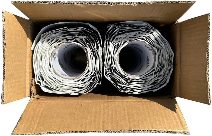 ABM Alubutyl 2 Rollen (2,5 mm x 40 cm x 5 Meter) zusammen2 m² Dämmmatte Anti Dröhn Sounddämmung Dämm
