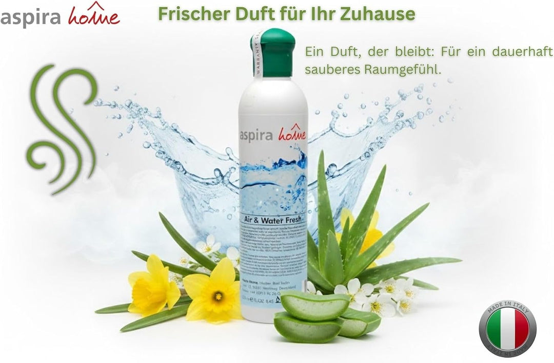 Aspira Home Duftstoff mit Aloe Vera - Duftöl für Wasserstaubsauger/Staubsauger mit Wasserfiter und A