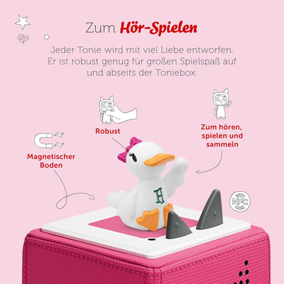 tonies Hörfigur für Toniebox, herrH – Emma, die Ente – Das Beste von herrH, Kinderlieder für Kinder