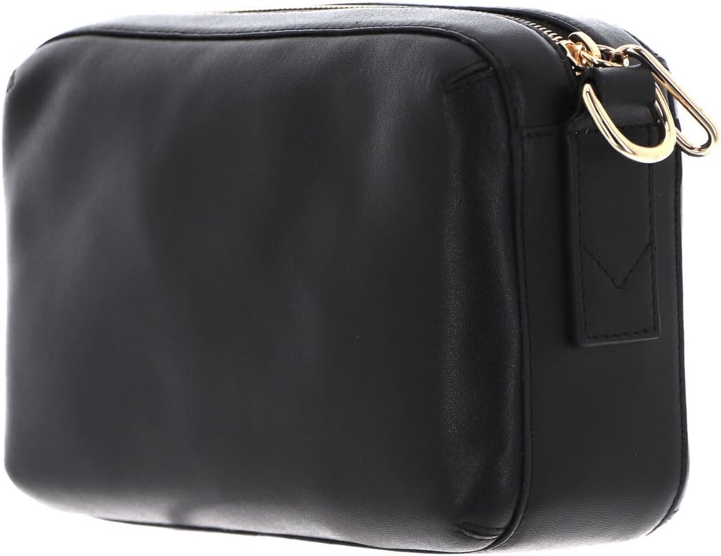 Mandarina Duck Damen Luna Umhängetasche, 24x14,5x9,5 (L x H x W) Schwarz, Schwarz