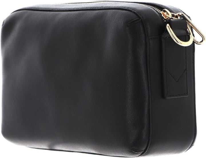 Mandarina Duck Damen Luna Umhängetasche, 24x14,5x9,5 (L x H x W) Schwarz, Schwarz