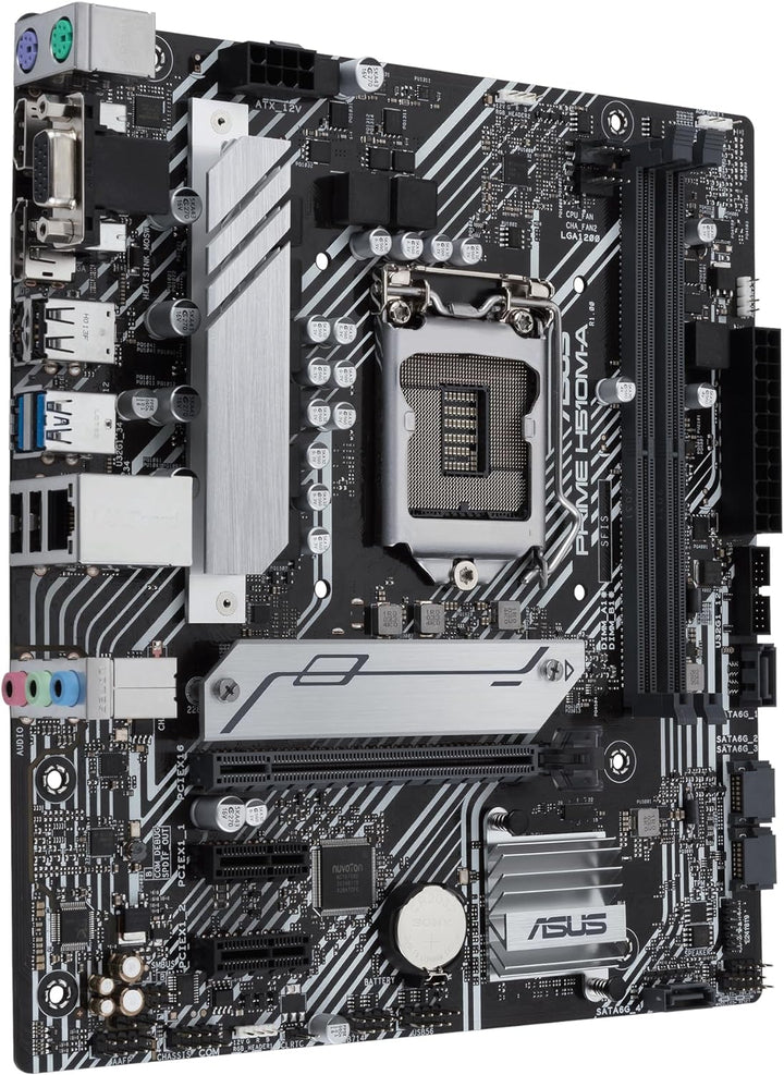 ASUS Prime H510M-A Gaming Mainboard Sockel Intel LGA1200 (mATX, M.2, USB 3.2 Gen 1 Typ-A, Intel 1Gbi