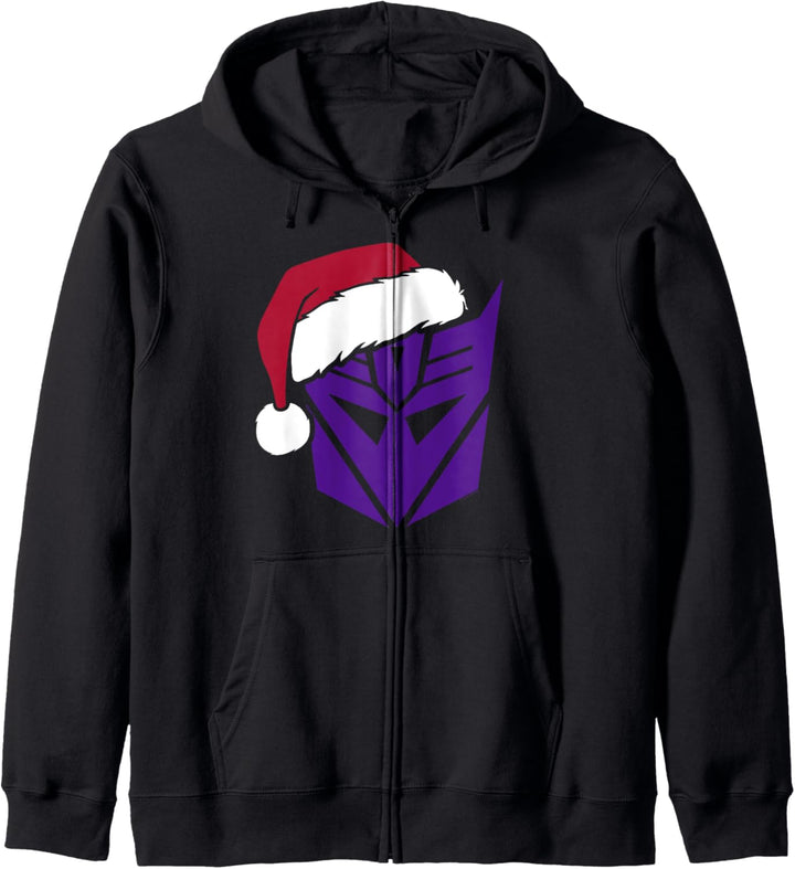Transformers Christmas Decepticons Santa Hat Logo Kapuzenjacke