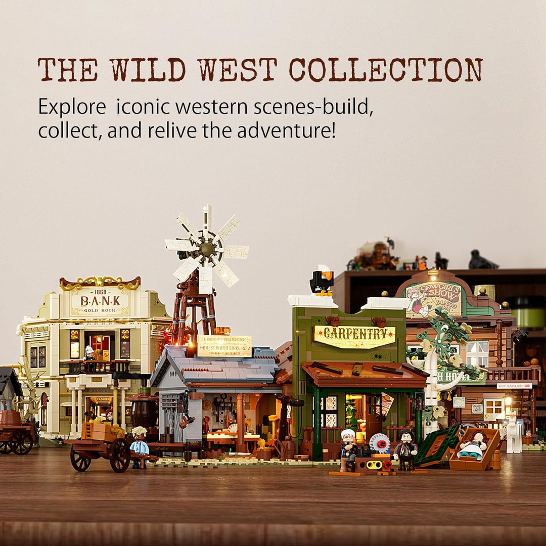 Lumibricks Western Carpentry Workshop Bauset