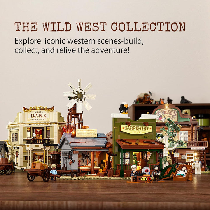 Lumibricks Western Carpentry Workshop Bauset