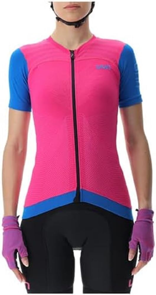 UYN Damen T-shirt-o102291 T-Shirt S Magenta/Cyan, S Magenta/Cyan