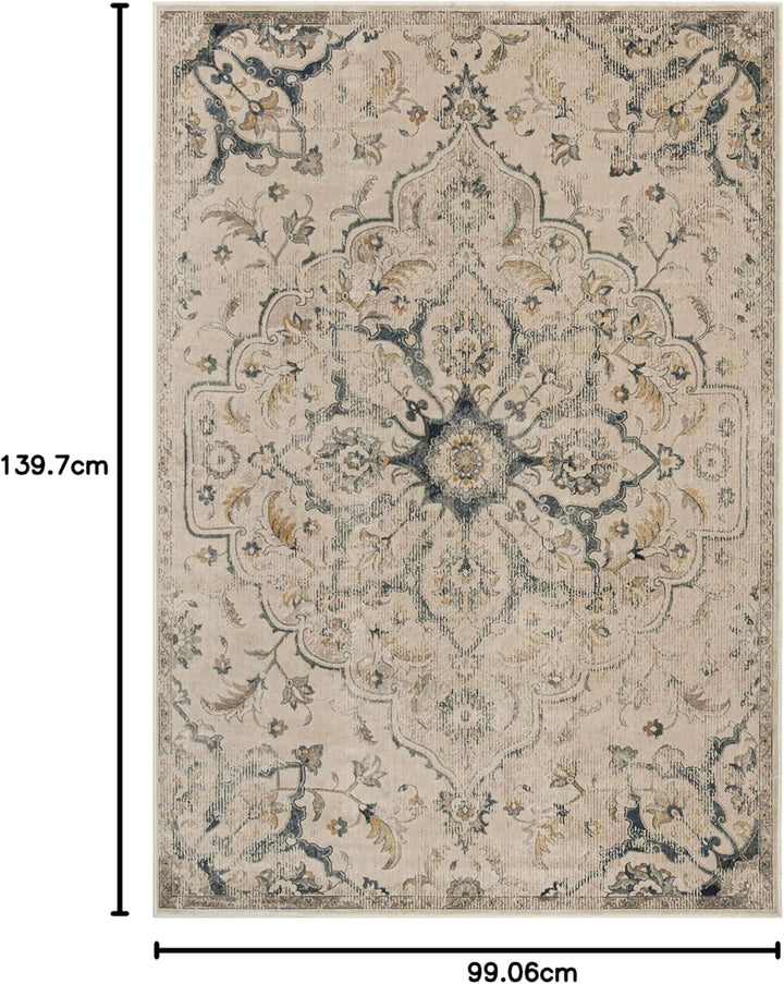 SAFAVIEH Traditionell Teppich für Wohnzimmer, Esszimmer, Schlafzimmer - Vintage Collection, Kurzer F