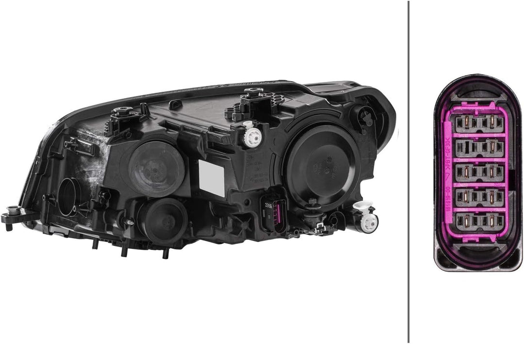HELLA 1EA 012 286-061 FF/Halogen-Hauptscheinwerfer - rechts - für u.a. VW Caddy IV Box (Saa, Sah) Re
