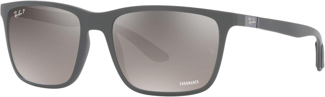 Ray-Ban Unisex Sonnenbrille 58 Grau/Grau, 58 Grau/Grau