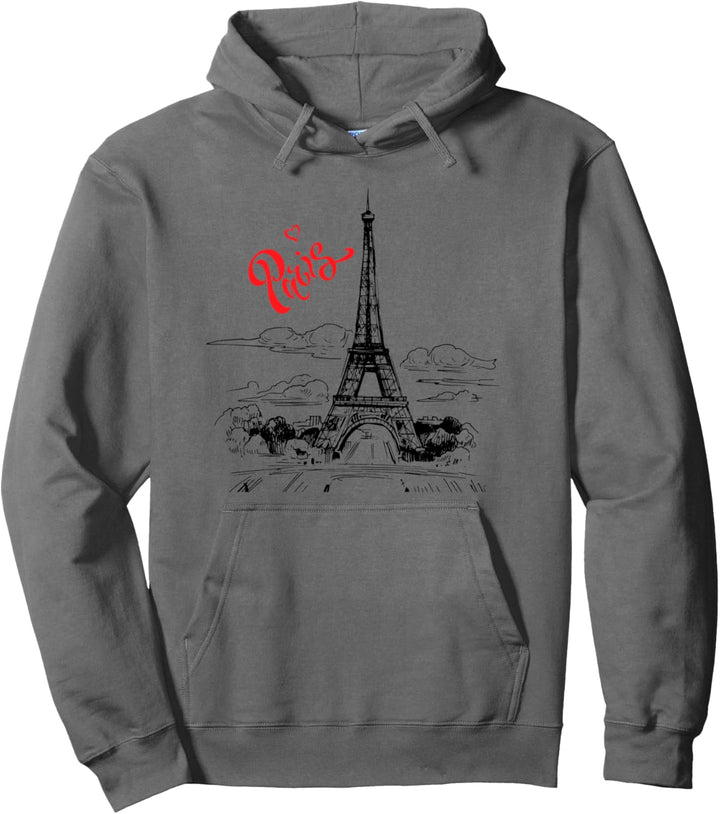 Paris France Flag & Eiffel Tower Graphic Tee shirts, Paris Pullover Hoodie