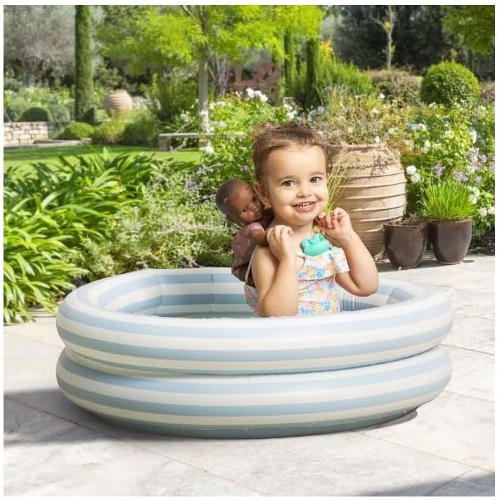 Corolle erste Babypuppe, Baby Bain, 9000100660 Badebaby Alyzée, Weichkörper-Badepuppe mit Badetier,