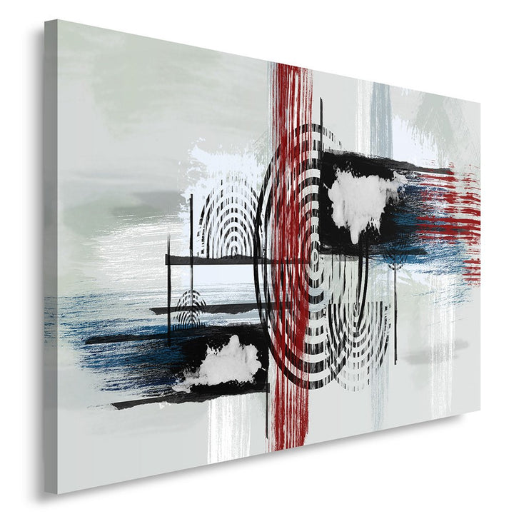 Feeby, Leinwandbild, Bilder, Wand Bild, Wandbilder, Kunstdruck 60x80cm, ABSTRAKTION, MAKRO, RECHTECK