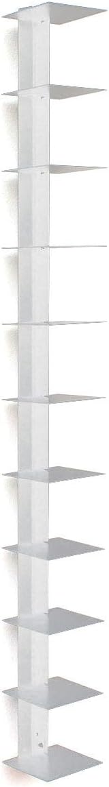 Haseform Bücherturm, Weiss, 180 cm