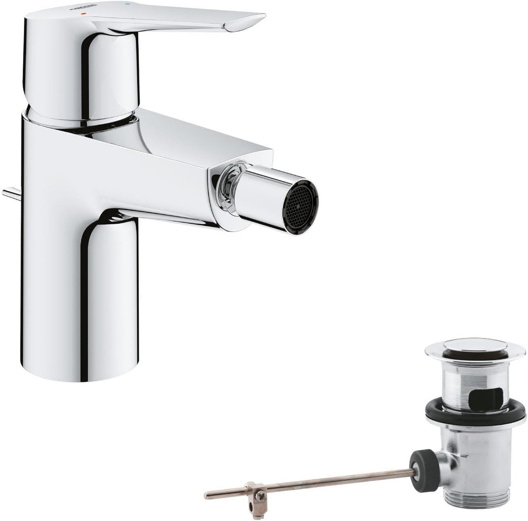 GROHE Start - Einhand-Bidetarmatur (wassersparend, langlebige Oberfläche, Einlochmontage), chrom, 32
