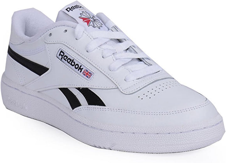 Reebok Unisex Club C Revenge Sneaker 34 EU Ftwwht Black Ftwwht, 34 EU Ftwwht Black Ftwwht