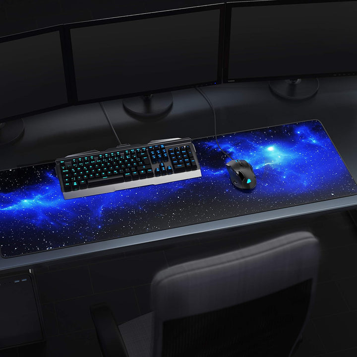 CSL - Übergrösse Mauspad Gaming Titanwolf 1200x400mm - XXXL Mousepad gross mit Motiv - Tischunterlag