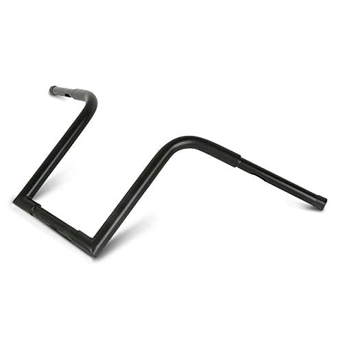 Lenker Ape Hanger Square 12" für Harley Davidson Fat Boy FLFB/FLSTF/Special schwarz