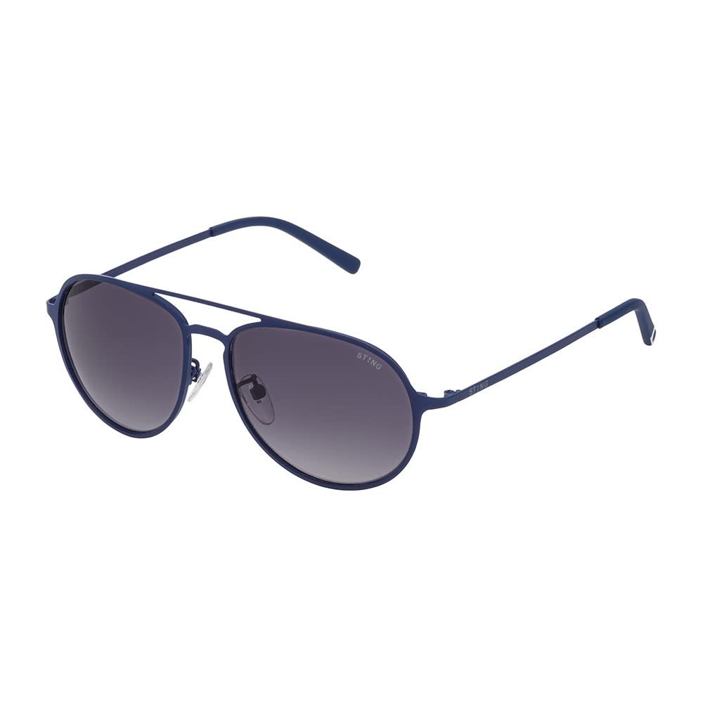 Sting Herren SST00455092E Sonnenbrille, Blau (Azul), 55.0