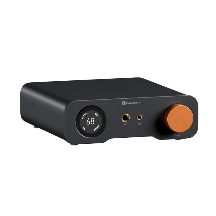Fosi Audio ZH3 Full Balanced HiFi Vorverstärker, DAC Kopfhörerverstärker mit AKM4493SEQ XMOS XU316 P