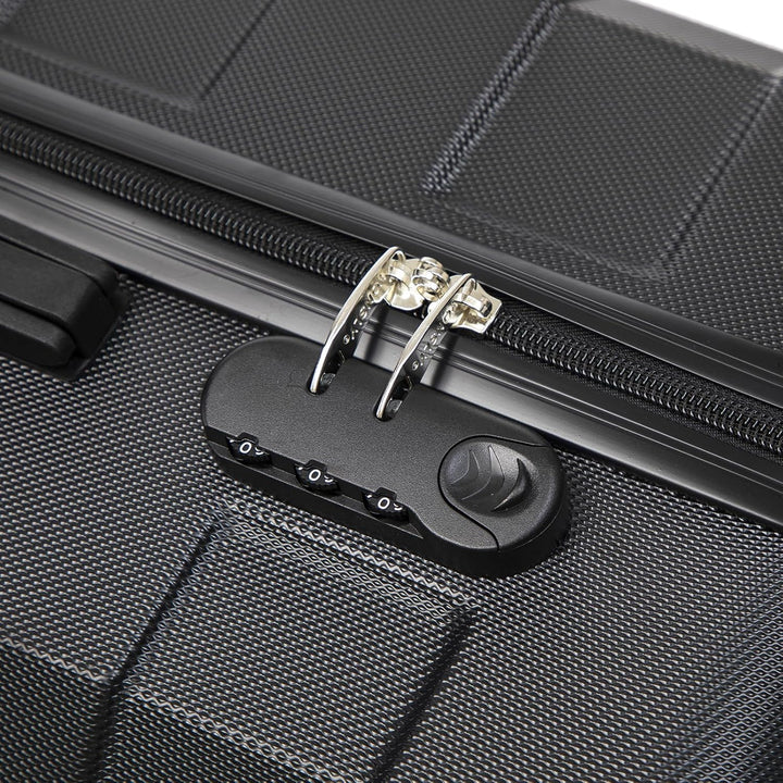 Trolley Reisekoffer, Rollkoffer Handgepäck, Travel Suitcase Hartschalenreisekoffer mit 4 Rollen 360°