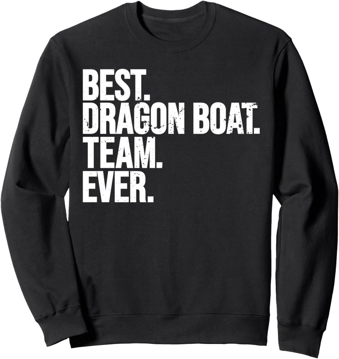 Bestes Drachenboot Team Mannschaft Paddel Geschenk Sweatshirt