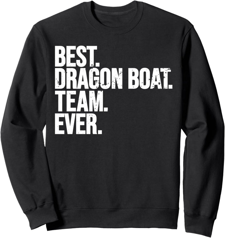 Bestes Drachenboot Team Mannschaft Paddel Geschenk Sweatshirt