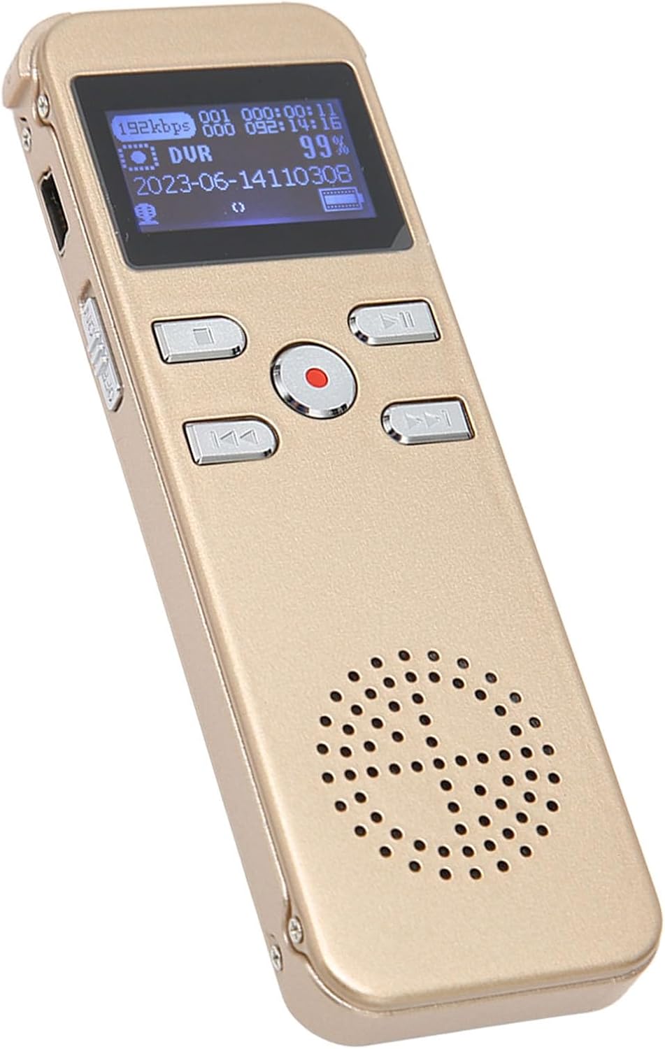 Digitaler Diktiergerät, 220 Stunden Tonaufzeichnungsgerät, MP3-Recorder für Vorlesungen, Besprechung