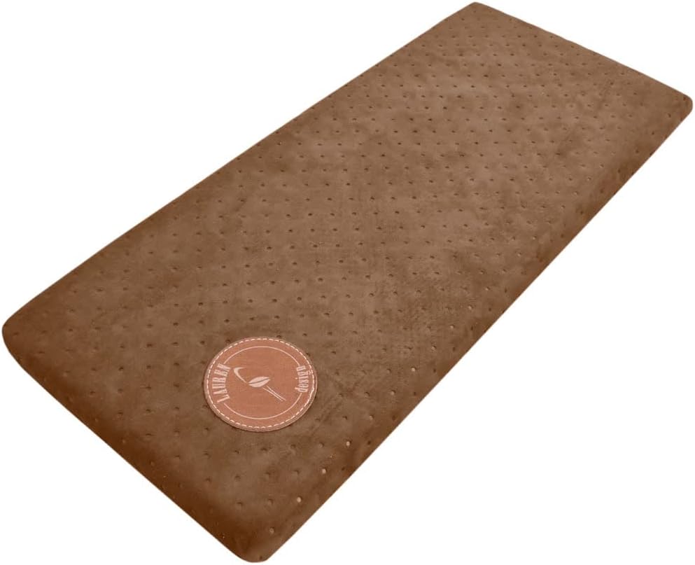 Z4L WauWau Haustier Fensterbank Cleo 50cm x 20cm braun gesteppt 50 x 20 x 3cm (S) Braun, 50 x 20 x 3