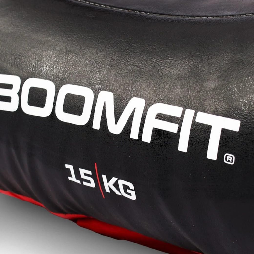 BOOMFIT Bulgarian Bag Sandsack Hufeisenform 4 Griffe Crossfit 5-20 kg | Für Spins, Halos, Around the