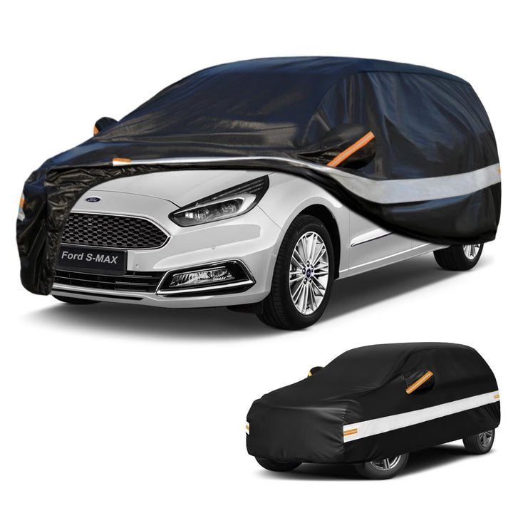 Autoabdeckung SUV Passend für Ford S-MAX（2006-2023） 10 Schichten Vollgarage Auto Abdeckplane 100% Wa