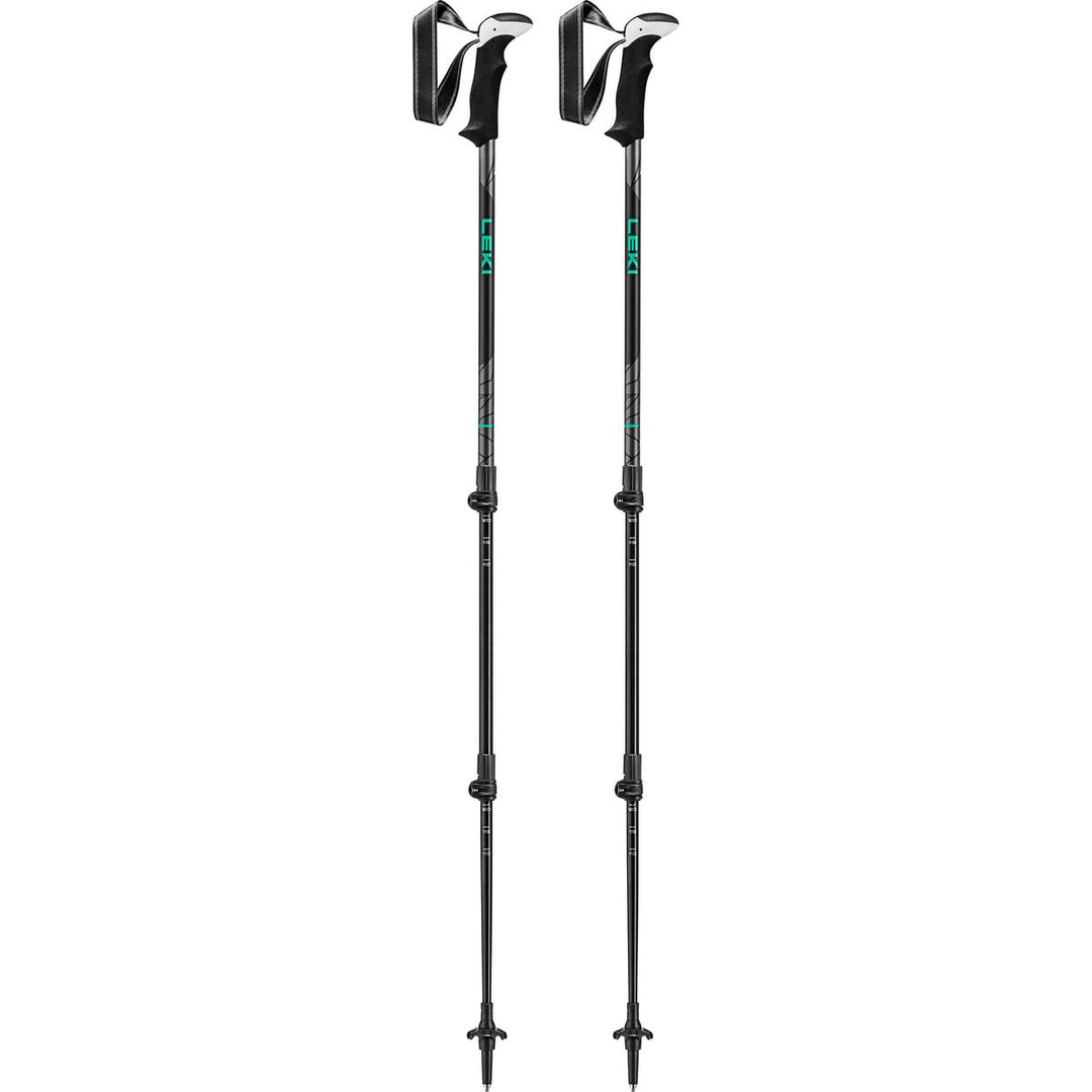 Leki Khumbu Pro Wanderstöcke black-dark anthracite-genoa 110-145cm, black-dark anthracite-genoa 110-