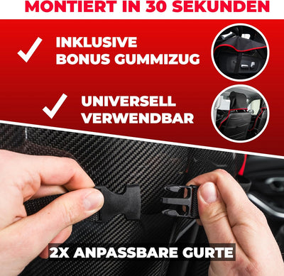 Pro2Protect [Test SEHR GUT Auto Sitzbezüge, Autositzschoner, Sitzauflage, Sitzbezug für Vordersitze,