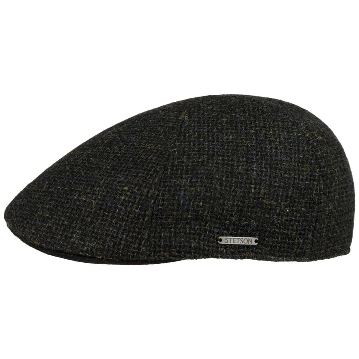Stetson Texas Classic Wool Flatcap - Schiebermütze Herren - Herrenmütze mit Baumwollfutter - Schirmm