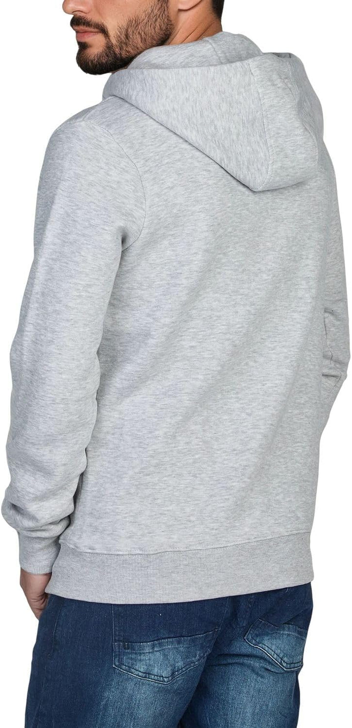 riverso Herren Kapuzenjacke RIVNoah Regular Fit Hoodie Taschen Jacke Reissverschluss Sweatjacke Stre