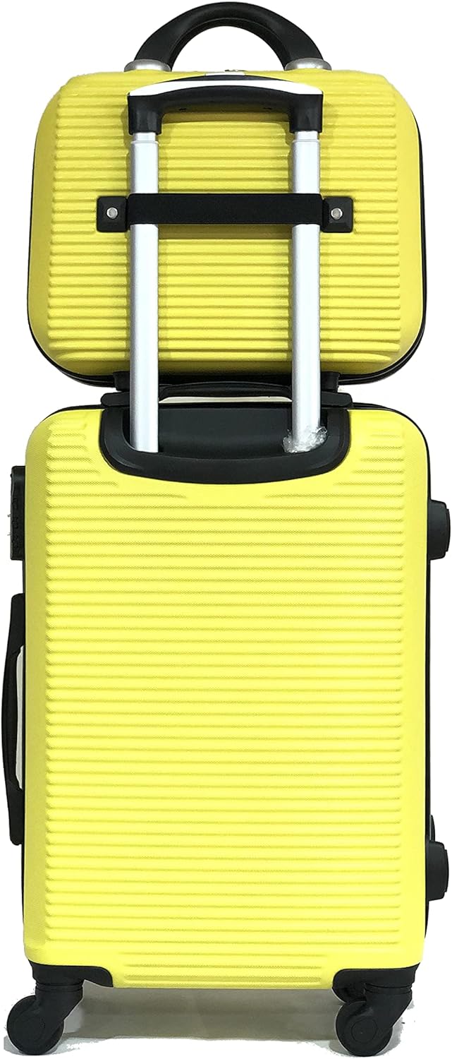Kabine/Mittelgrosser Koffer mit oder ohne Vanity, Gelb (5859), Cabine & Vanity