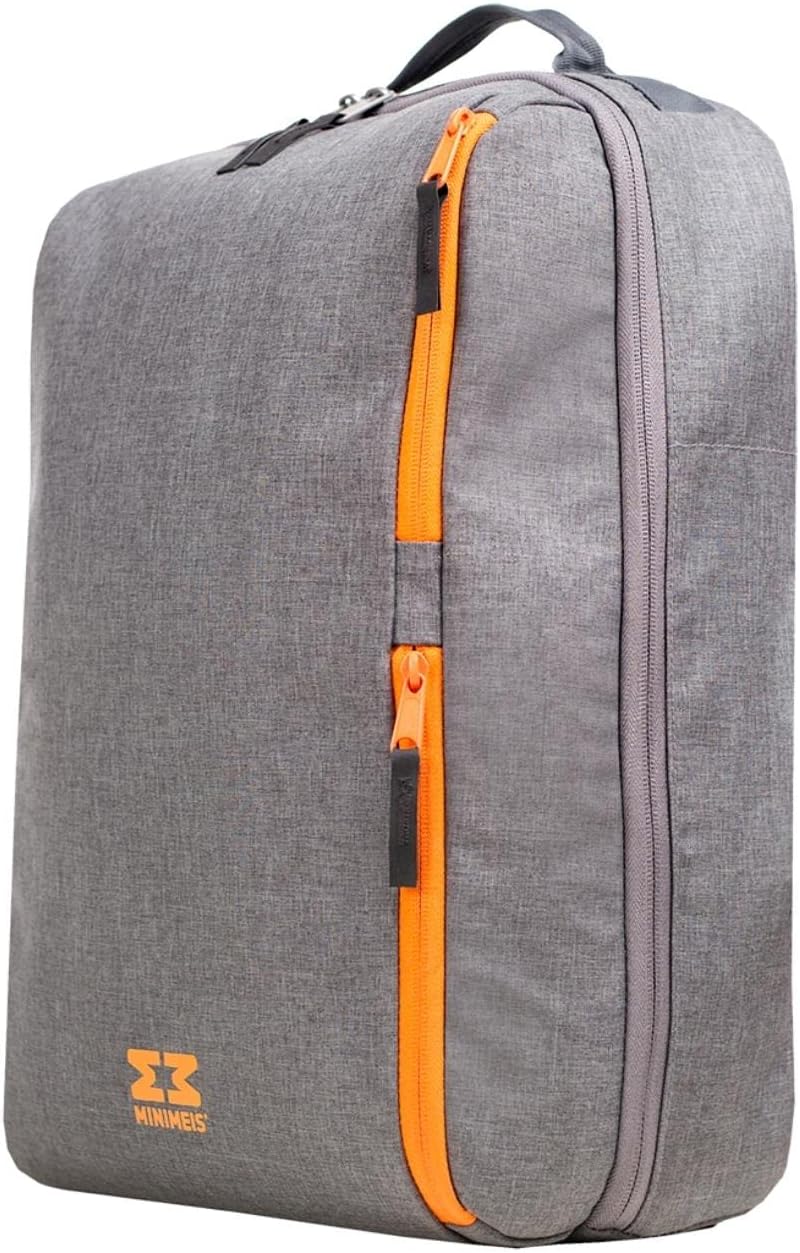MiniMeis Backpack - der Rucksack passend zur G4 Kinder Schultertrage 28 Liter Grau, 28 Liter Grau