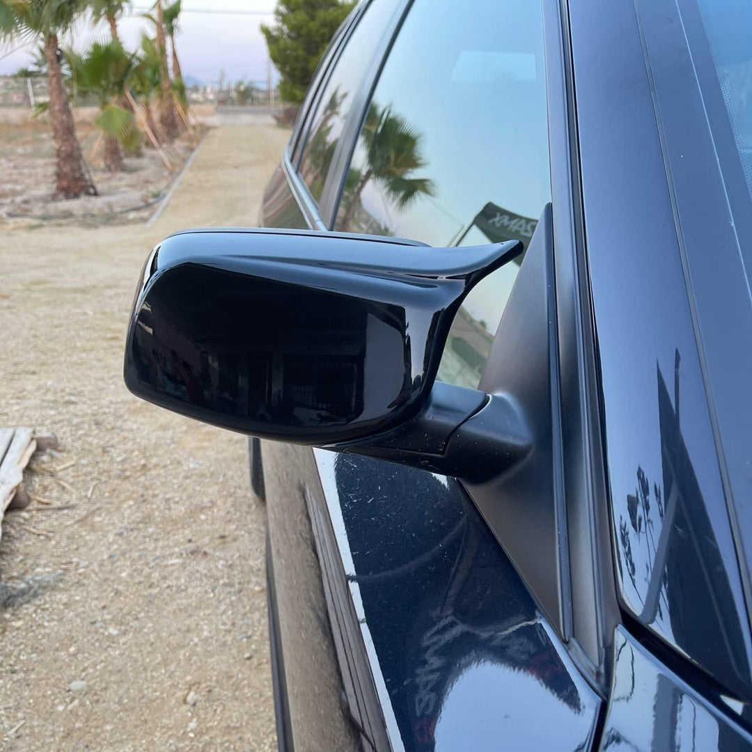 KYYET Rückansicht Wind Spiegel Abdeckung Kappe im M-Stil, für 5er-Serie E60, E61, E63, E64 2003-2007